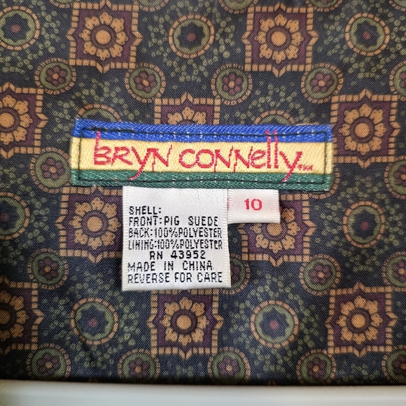 Bryn Connelly Leather Vintage Button Down Vest - Picture 4 of 6